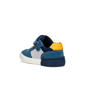 Βρεφικά Παπούτσια Geox Gisli Bungee για Αγόρια Blue (Μεγέθη 21-27)