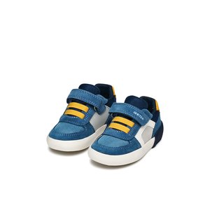 Βρεφικά Παπούτσια Geox Gisli Bungee για Αγόρια Blue (Μεγέθη 21-27)
