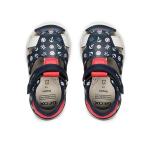 Βρεφικά Παπούτσια Geox Sandal Zapito Full για Αγόρια Navy Summer (Μεγέθη 20-26)