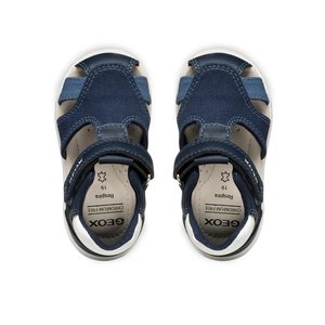 Βρεφικά Παπούτσια Geox Sandal Zapito Full για Αγόρια Navy Blue (Μεγέθη 20-26)