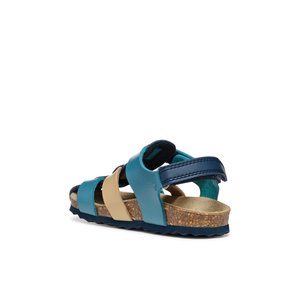 Βρεφικά Σανδάλια Geox Sandal Chalki για Αγόρια Blue (Μεγέθη 21-27)