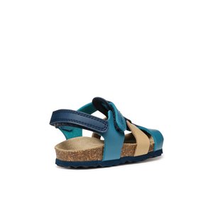 Βρεφικά Σανδάλια Geox Sandal Chalki για Αγόρια Blue (Μεγέθη 21-27)
