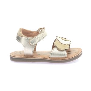 Παιδικά Πέδιλα Kickers Dyastar για Κορίτσια Silver/Gold (Μεγέθη 22-34)