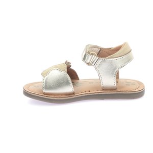 Παιδικά Πέδιλα Kickers Dyastar για Κορίτσια Silver/Gold (Μεγέθη 22-34)