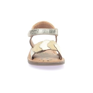 Παιδικά Πέδιλα Kickers Dyastar για Κορίτσια Silver/Gold (Μεγέθη 22-34)