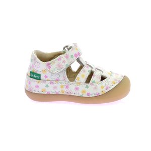 Βρεφικά Παπούτσια Kickers Sushy για Κορίτσια White Multi (Μεγέθη 18-22)