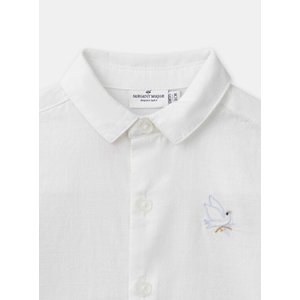 Βρεφικό Πουκάμισο για Αγόρια White Dove