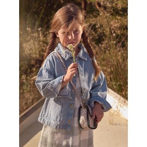 Παιδικό Μπουφάν για Κορίτσια Denim Blossoms