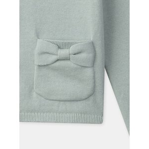 Παιδική Ζακέτα για Κορίτσια Green Bows