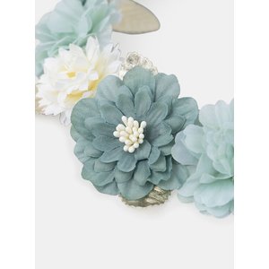 Παιδικό Στεφάνι Μαλλιών για Κορίτσια Green Bouquet