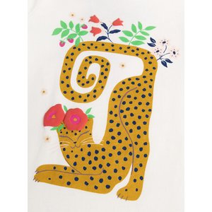 Παιδική Μπλούζα για Κορίτσια Blooming Leopard