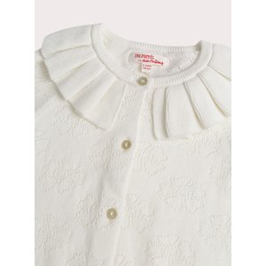 Βρεφική Ζακέτα για Κορίτσια Preppy White