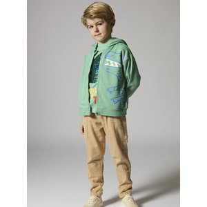 Παιδική Ζακέτα για Αγόρια Green/Blue Dino