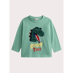 Παιδική Μπλούζα για Αγόρια Shiny T-Rex