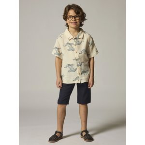 Παιδικό Πουκάμισο για Αγόρια Off White Safari