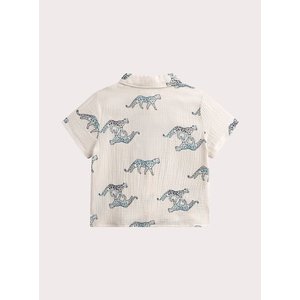 Παιδικό Πουκάμισο για Αγόρια Off White Safari