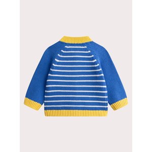 Βρεφική Ζακέτα για Αγόρια Colour block Dino