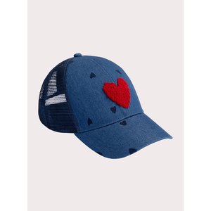 Παιδικό Καπέλο για Κορίτσια Denim Heart