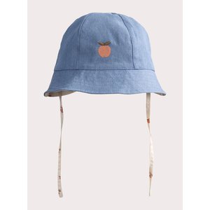 Βρεφικό Καπέλο για Κορίτσια Denim Peach - 2 σε 1