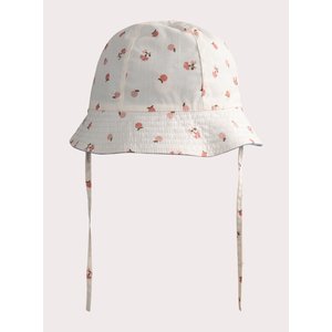 Βρεφικό Καπέλο για Κορίτσια Denim Peach - 2 σε 1