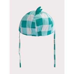 Βρεφικό Καπέλο για Αγόρια Turquoise Plaid