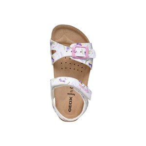 Παιδικά Σανδάλια Geox Adriel για Κορίτσια Lilac Flowers (Μεγέθη 27-35)