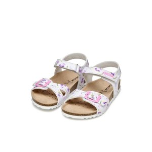 Παιδικά Σανδάλια Geox Adriel για Κορίτσια Lilac Flowers (Μεγέθη 27-35)