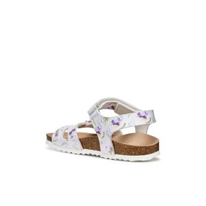 Παιδικά Σανδάλια Geox Adriel για Κορίτσια Lilac Flowers (Μεγέθη 27-35)