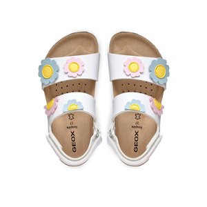 Παιδικά Σανδάλια Geox Adriel για Κορίτσια Flowers Multi (Μεγέθη 28-35)