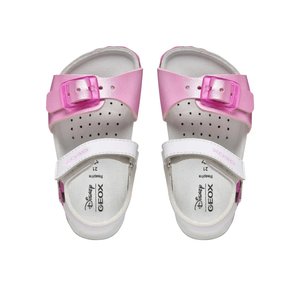 Βρεφικά Σανδάλια Geox Chalki για Kορίτσια White Minnie Mouse (Μεγέθη 22-27)