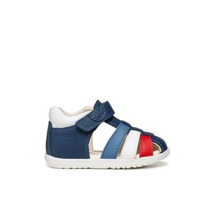 Βρεφικά Παπούτσια Geox Macchia για Αγόρια Blue/Red (Μεγέθη 20-26)