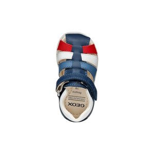 Βρεφικά Παπούτσια Geox Macchia για Αγόρια Blue/Red (Μεγέθη 20-26)