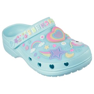 Παιδικά Παπούτσια Skechers Heart Charmer για Κορίτσια Blue Girly Land (Μεγέθη 27,5-36)