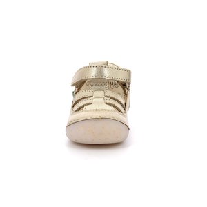 Βρεφικά Παπούτσια Kickers Sushy για Κορίτσια Beige Champagne (Μεγέθη 19-22)