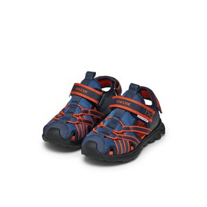 Παιδικά Σανδάλια Geox Airadyum για Αγόρια Navy/Red (Μεγέθη 28-36)