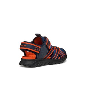 Παιδικά Σανδάλια Geox Airadyum για Αγόρια Navy/Red (Μεγέθη 28-36)