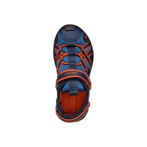 Παιδικά Σανδάλια Geox Airadyum για Αγόρια Navy/Red (Μεγέθη 28-36)