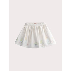 Παιδική Φούστα για Κορίτσια Ecru Embroidered