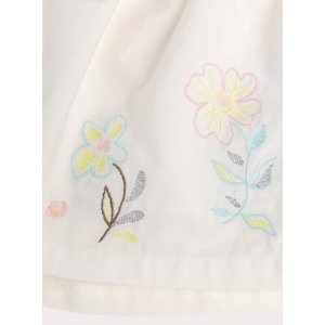 Παιδική Φούστα για Κορίτσια Ecru Embroidered