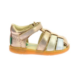 Βρεφικά Παπούτσια Kickers Kick Flo για Κορίτσια Metallic (Μεγέθη 20-26)