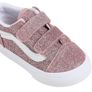 Βρεφικά Παπούτσια Vans Old Skool για Κορίτσια Pink Glitter (Μεγέθη 20-26)