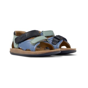 Βρεφικά Πέδιλα Camper Twins για Αγόρια Blue/Green (Μεγέθη 21-26)