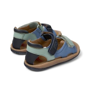 Βρεφικά Πέδιλα Camper Twins για Αγόρια Blue/Green (Μεγέθη 21-26)