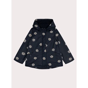 Παιδικό Αδιάβροχο Μπουφάν για Κορίτσια Dark Navy Daisies