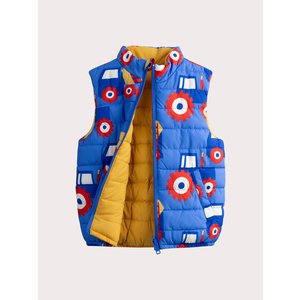 Παιδικό Αμάνικο Μπουφάν για Αγόρια Yellow Construction - 2 σε 1