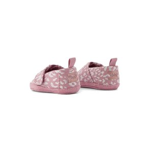 Βρεφικά Παπούτσια Αγκαλιάς Toms για Κορίτσια Pink Leopard (Μεγέθη 17,5-19,5)