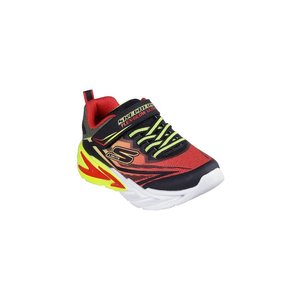 Παιδικά Παπούτσια Skechers Flex Glow Ultra για Αγόρια Black/Red (Μεγέθη 27-35)