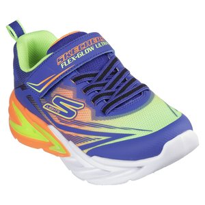 Παιδικά Παπούτσια Skechers Flex Glow Ulta για Αγόρια Blue/Multi (Μεγέθη 27-35)
