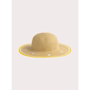 Παιδικό Καπέλο για Κορίτσια Straw Lemon