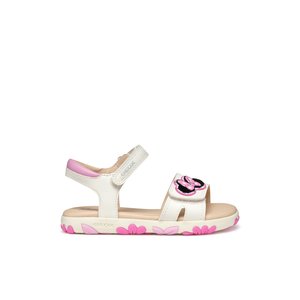 Παιδικά Σανδάλια Geox Haiti για Κορίτσια Beige Minnie (Μεγέθη 25-35)